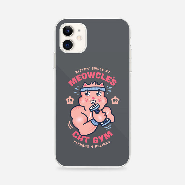 Meowcle's Cat Gym-iphone snap phone case-hbdesign