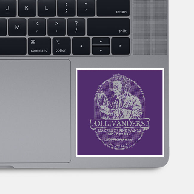 Ollivanders Fine Wands-none glossy sticker-Azafran