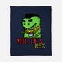 Mr. Tea Rex-none fleece blanket-krisren28