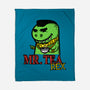 Mr. Tea Rex-none fleece blanket-krisren28