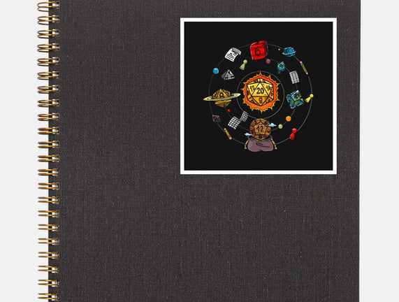 Set Dice Solar System