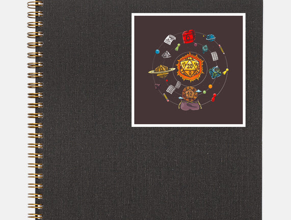 Set Dice Solar System