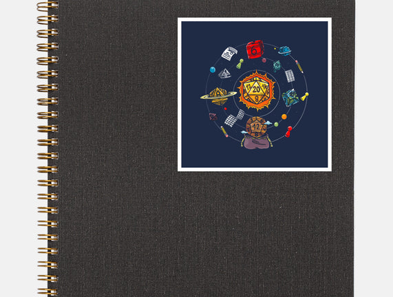 Set Dice Solar System