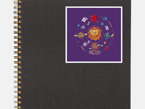 Set Dice Solar System