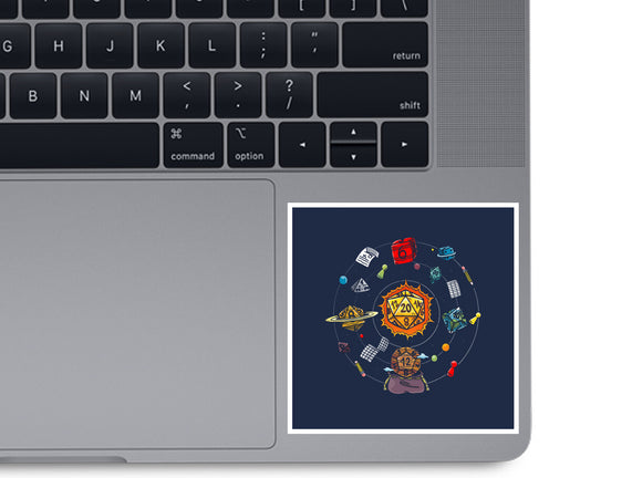 Set Dice Solar System