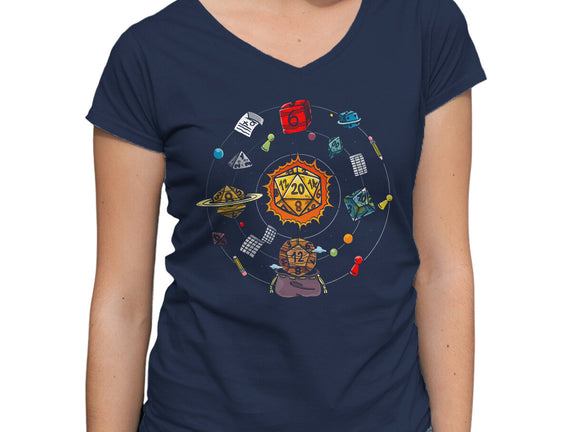 Set Dice Solar System