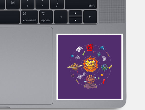 Set Dice Solar System