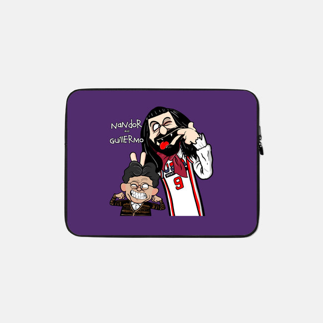 Nandor And Guillermo-none zippered laptop sleeve-MarianoSan