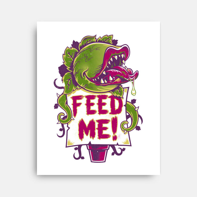 Feed Me Seymour!-none stretched canvas-Nemons