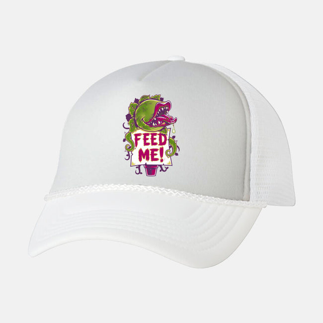 Feed Me Seymour!-unisex trucker hat-Nemons