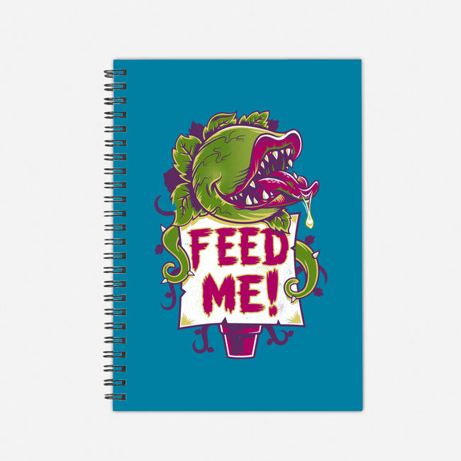 Feed Me Seymour!-none dot grid notebook-Nemons