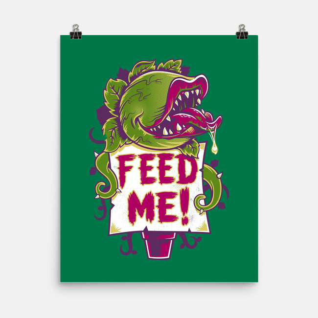 Feed Me Seymour!-none matte poster-Nemons