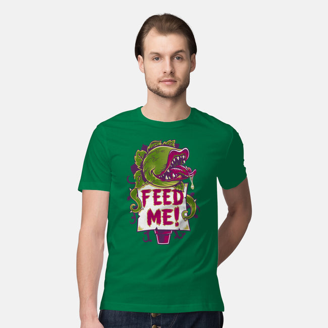 Feed Me Seymour!-mens premium tee-Nemons