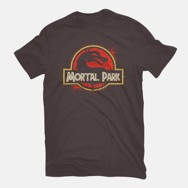 Mortal Park-womens basic tee-StudioM6