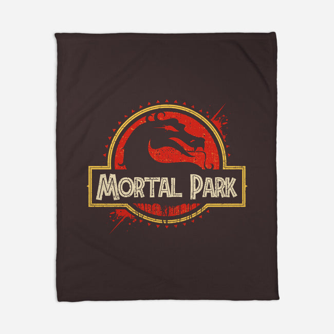 Mortal Park-none fleece blanket-StudioM6