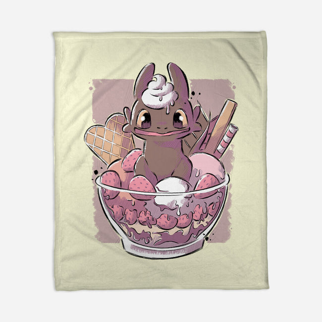 Toothless Dessert-none fleece blanket-xMorfina