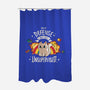 Unsupervised Cat-none polyester shower curtain-Typhoonic