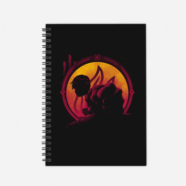 Fire Master-none dot grid notebook-teesgeex