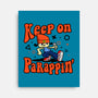 Keep On PaRappin-none stretched canvas-demonigote