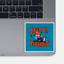 Keep On PaRappin-none glossy sticker-demonigote