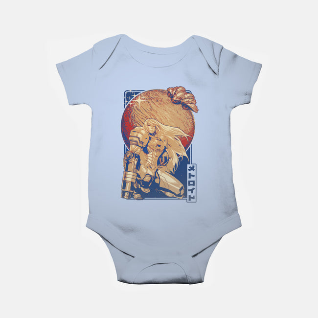 Interstellar Bounty Hunter-baby basic onesie-Kakafuty