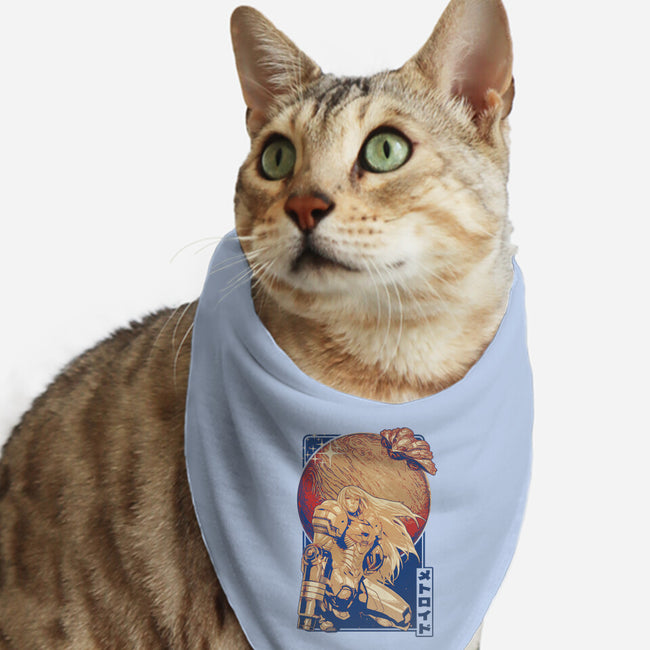 Interstellar Bounty Hunter-cat bandana pet collar-Kakafuty