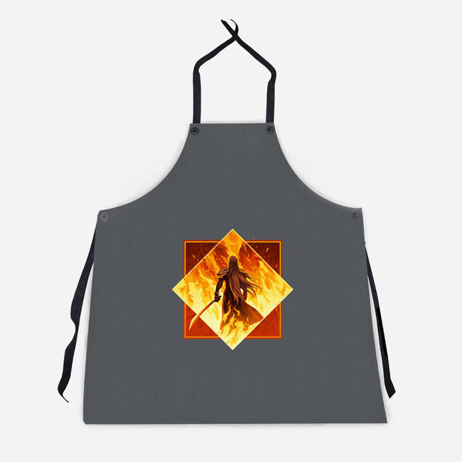 Winged Angel-unisex kitchen apron-PencilMonkey