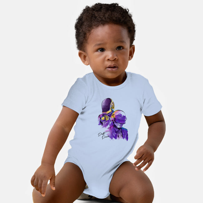 Humans After All-baby basic onesie-DrMonekers