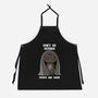 Don't Go Outside-unisex kitchen apron-rocketman_art