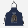 Don't Go Outside-unisex kitchen apron-rocketman_art