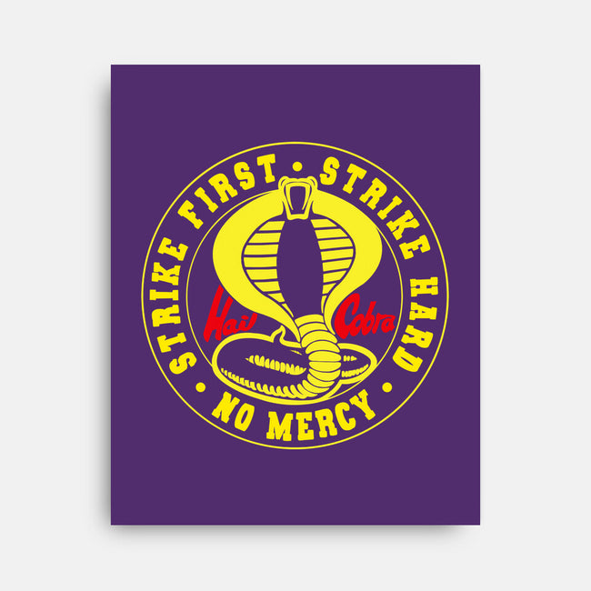 Hail Cobra Kai!-none stretched canvas-Feilan