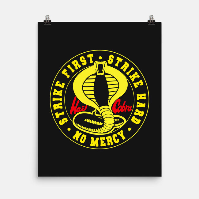 Hail Cobra Kai!-none matte poster-Feilan