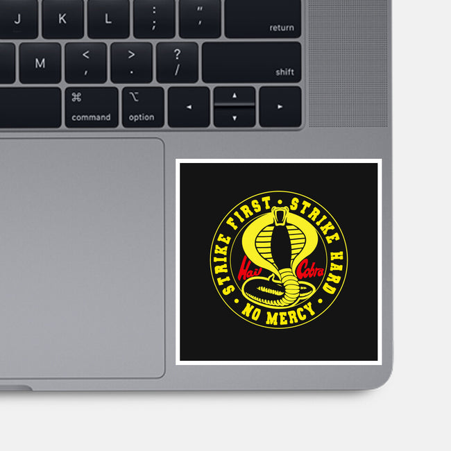 Hail Cobra Kai!-none glossy sticker-Feilan