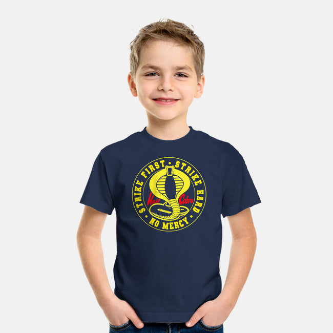 Hail Cobra Kai!-youth basic tee-Feilan