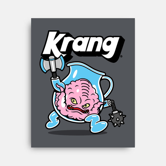 Krang-Aid-none stretched canvas-Boggs Nicolas