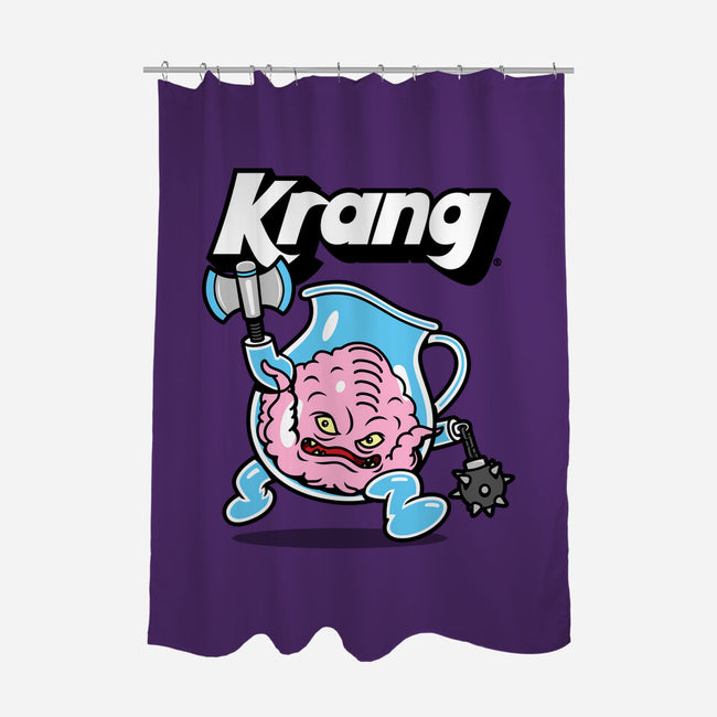 Krang-Aid-none polyester shower curtain-Boggs Nicolas