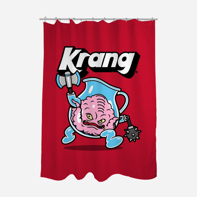 Krang-Aid-none polyester shower curtain-Boggs Nicolas
