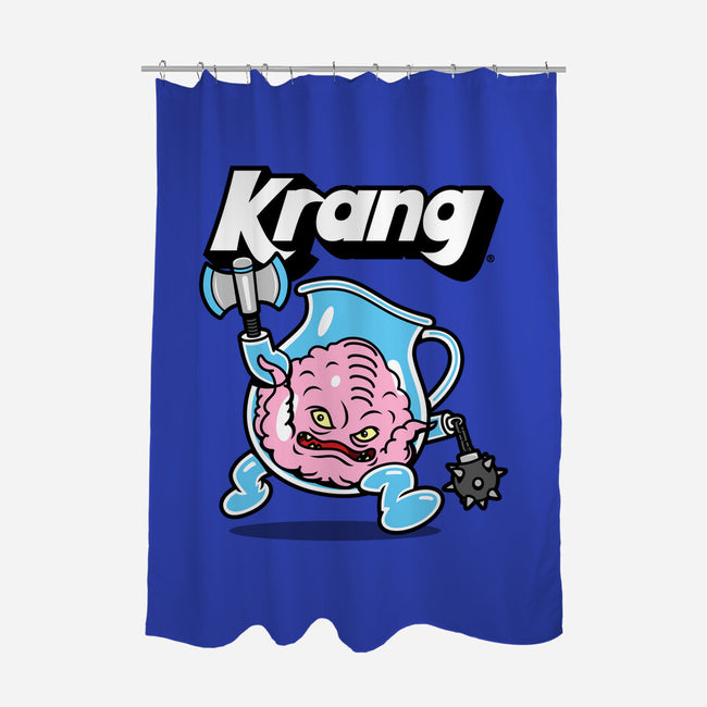 Krang-Aid-none polyester shower curtain-Boggs Nicolas