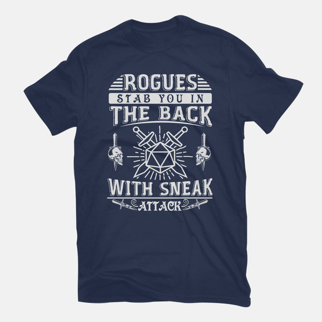 Rogues Stab In The Back-unisex basic tee-ShirtGoblin