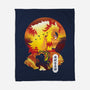 Rengoku Sunset-none fleece blanket-dandingeroz