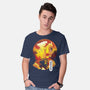 Rengoku Sunset-mens basic tee-dandingeroz