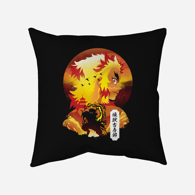 Rengoku Sunset-none removable cover w insert throw pillow-dandingeroz