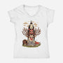 Ghibli Totem-womens v-neck tee-danielmorris1993