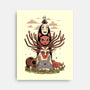 Ghibli Totem-none stretched canvas-danielmorris1993