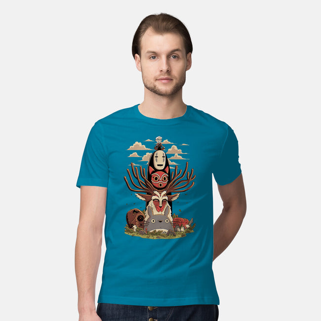 Ghibli Totem-mens premium tee-danielmorris1993