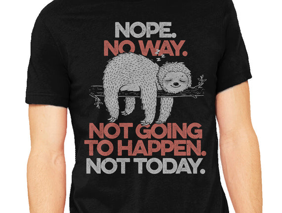 Nope. No Way.