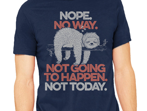Nope. No Way.