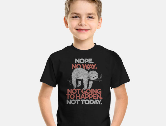 Nope. No Way.