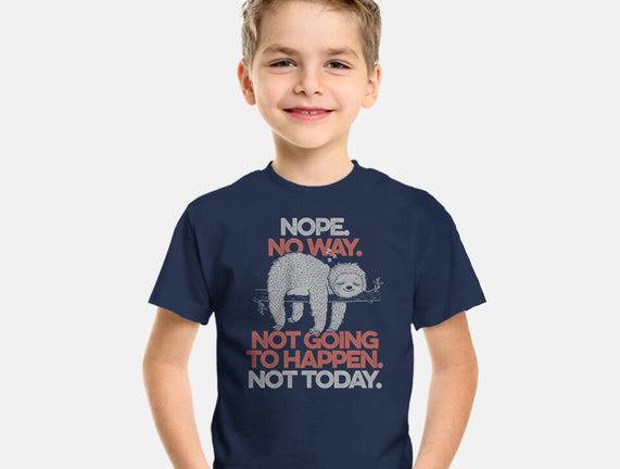 Nope. No Way.