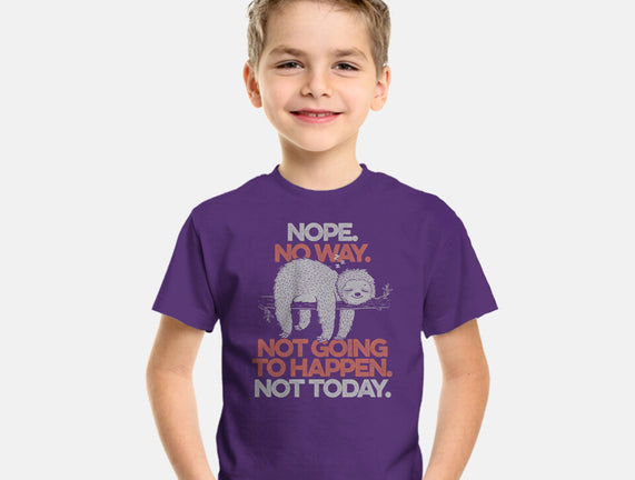 Nope. No Way.